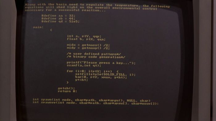 Source Code in TV and Films (20 pics)