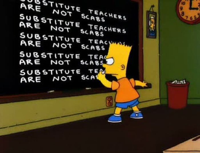 The Funniest Simpsons Chalkboard Gags (24 pics)