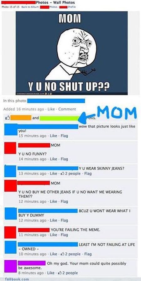 Embarrassing Facebook Moms (19 pics)