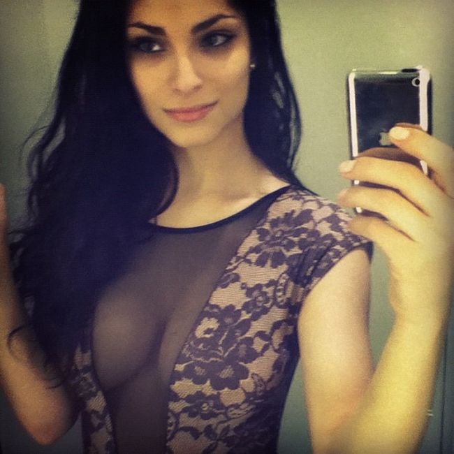 Gloria V Body Suit from American Apparel (38 pics)