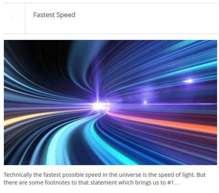 The Fastest Things In The World (25 pics)