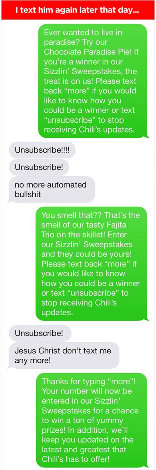 Prank on a Person Who Hates Chili's (5 pics)