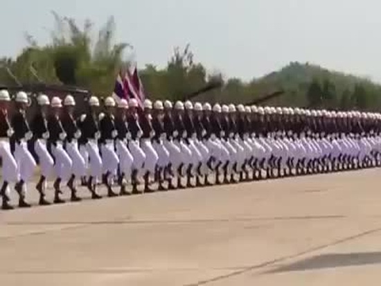 Thai Military Parade