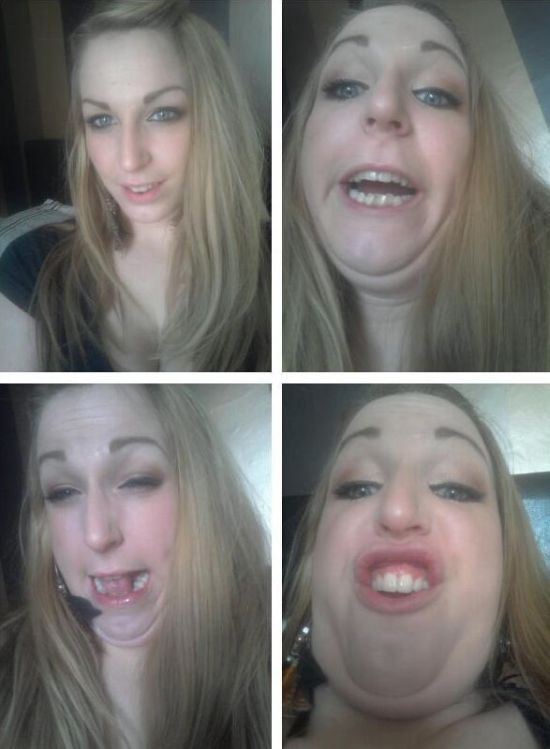 Cute Girls Making Ugly Faces (65 pics)