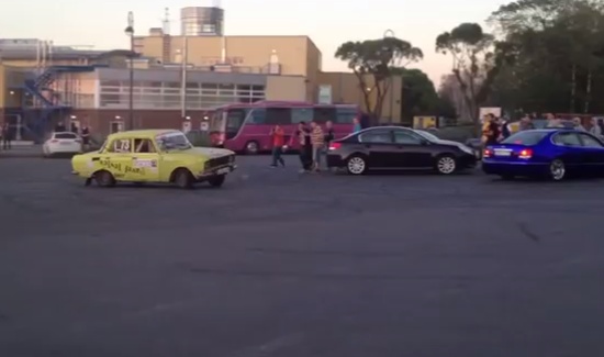 Epic Russian Car Drifting