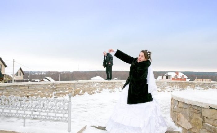 Funny Wedding Photos from Eastern Europe (40 pics)