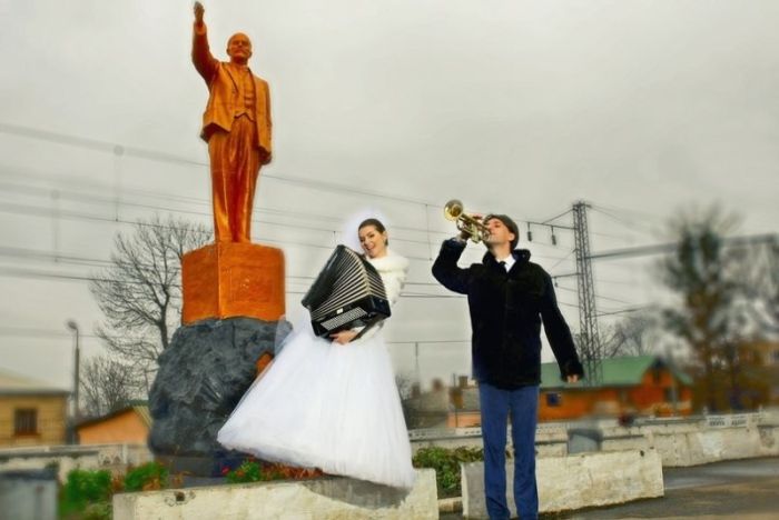 Funny Wedding Photos from Eastern Europe (40 pics)