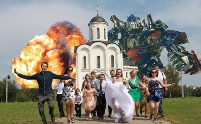 Funny Wedding Photos from Eastern Europe (40 pics)