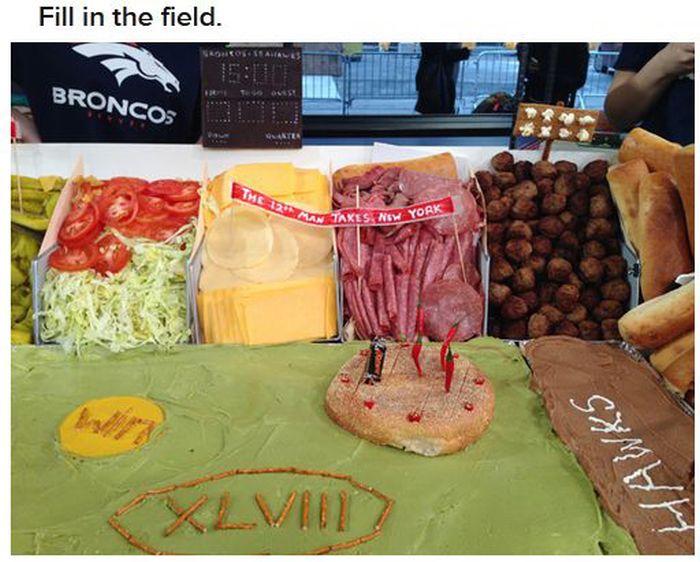 How To Build A Super Bowl Snack Stadium (15 pics)