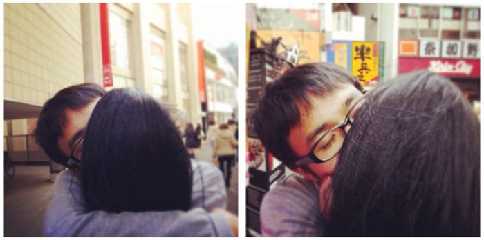 How to Take a Kissing Selfie Alone (17 pics)