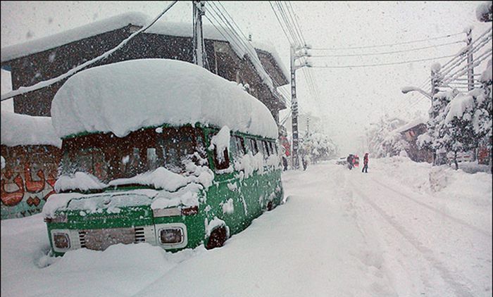 Snowstorm in Iran (45 pics)