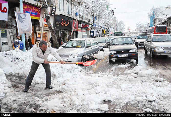 Snowstorm in Iran (45 pics)