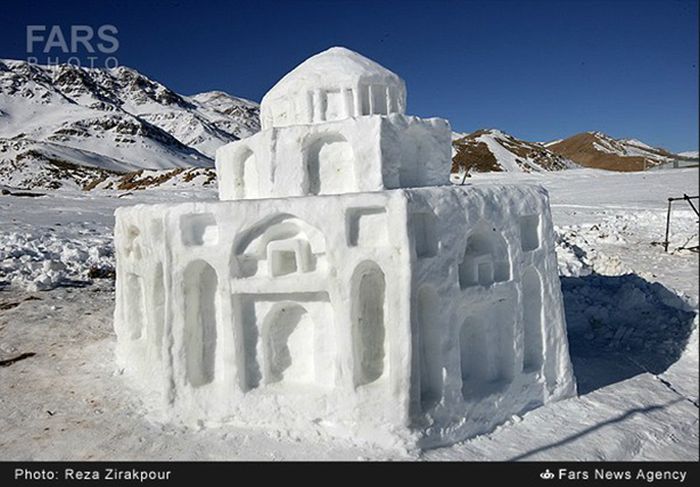 Snowstorm in Iran (45 pics)