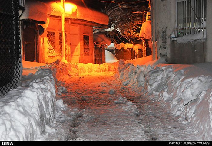 Snowstorm in Iran (45 pics)