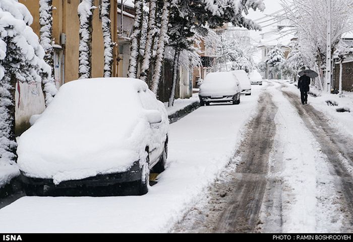 Snowstorm in Iran (45 pics)