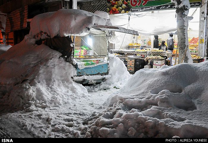 Snowstorm in Iran (45 pics)