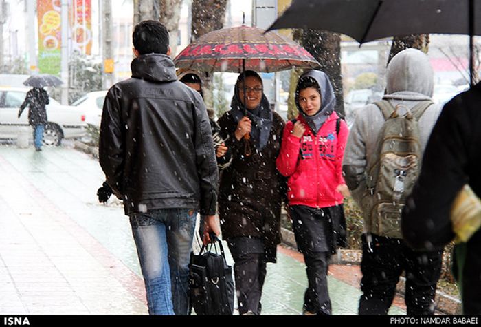 Snowstorm in Iran (45 pics)