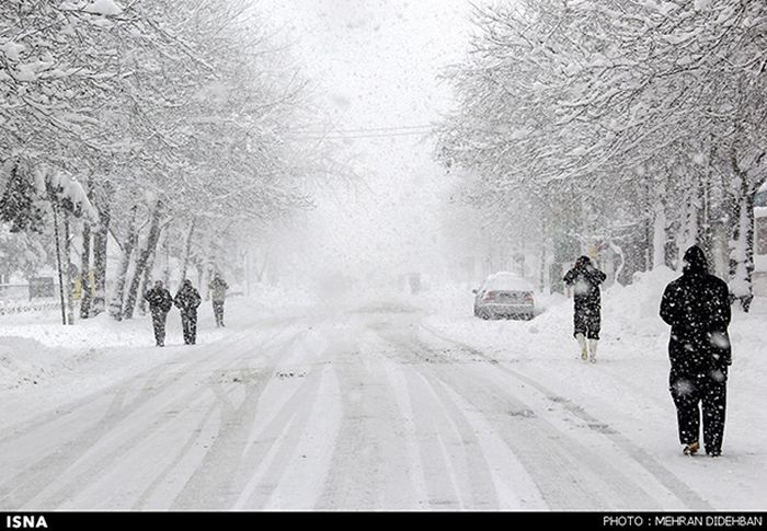 Snowstorm in Iran (45 pics)