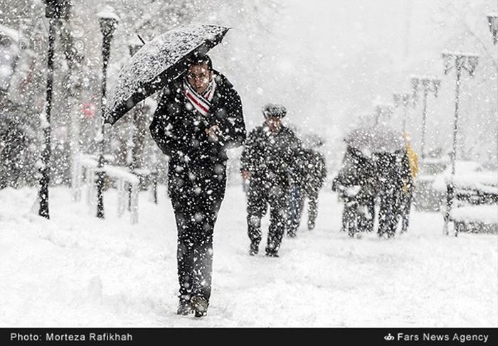 Snowstorm in Iran (45 pics)