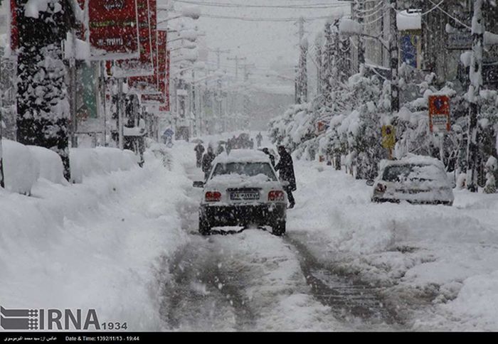 Snowstorm in Iran (45 pics)