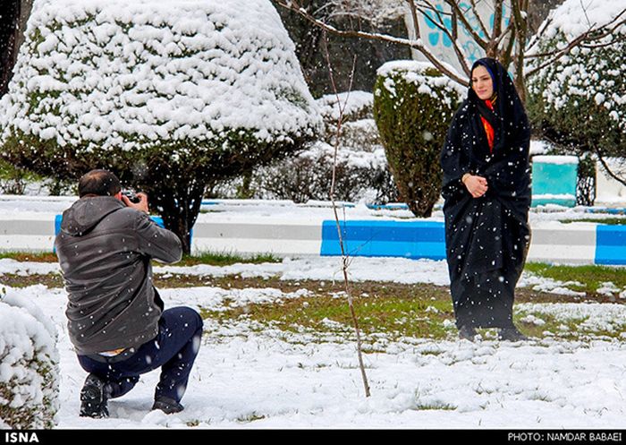 Snowstorm in Iran (45 pics)