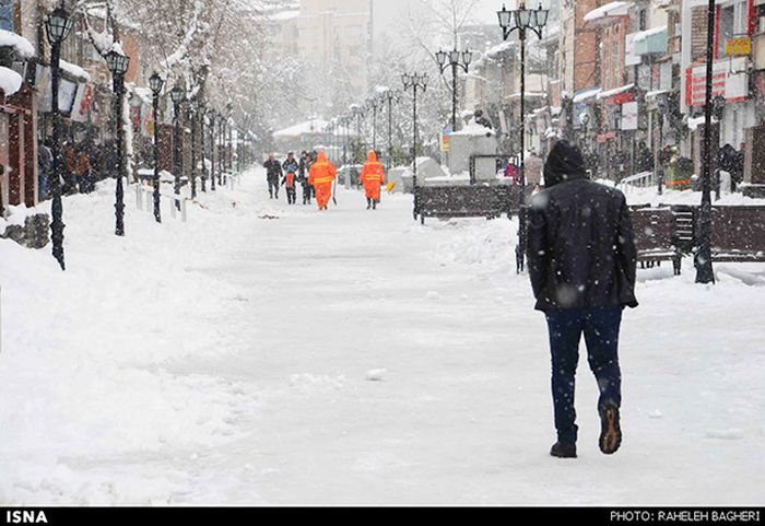 Snowstorm in Iran (45 pics)