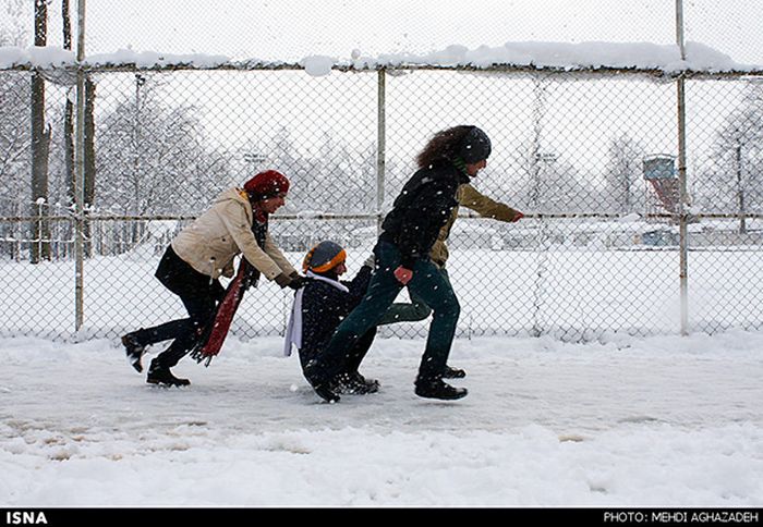 Snowstorm in Iran (45 pics)