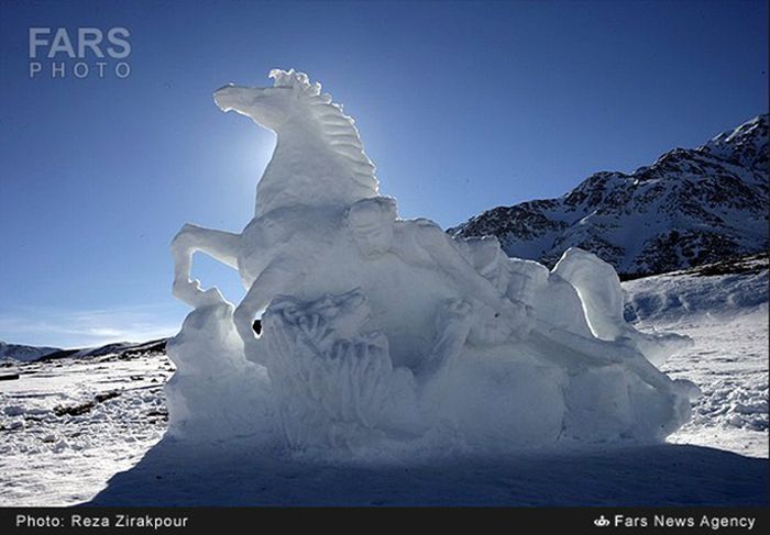 Snowstorm in Iran (45 pics)