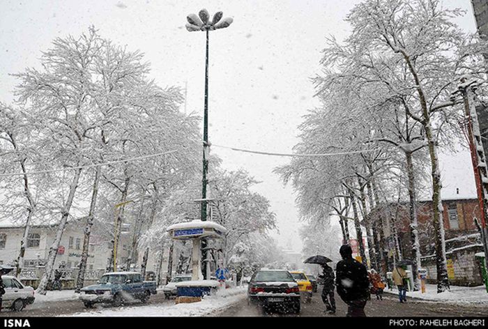 Snowstorm in Iran (45 pics)