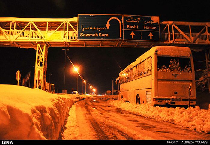 Snowstorm in Iran (45 pics)