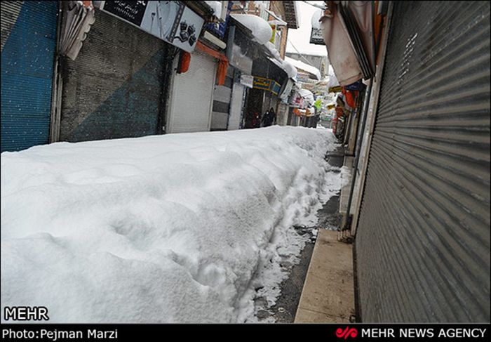 Snowstorm in Iran (45 pics)