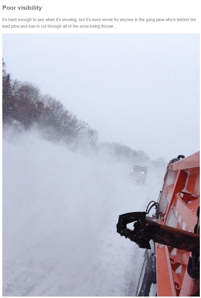 What Is It Like to Be a Snowplow Driver (26 pics)