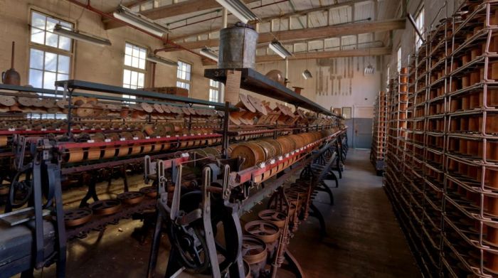 Inside an Abandoned Silk Mill (17 pics)