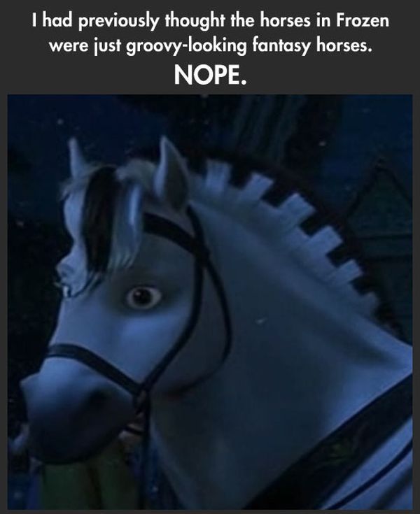 The Horses in Frozen are Real (7 pics)