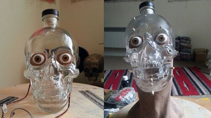 The Face of Crystal Head Vodka Bottle (6 pics)