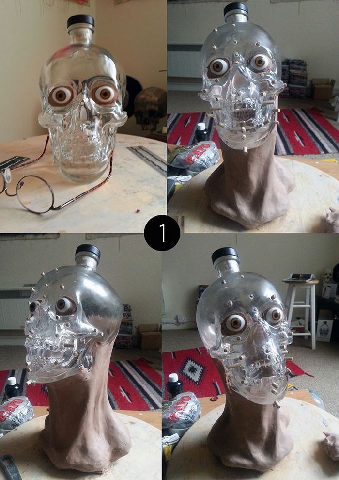 The Face of Crystal Head Vodka Bottle (6 pics)