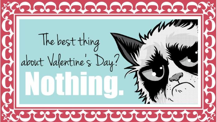 Valentine's Day Cards of the Grumpy Cat (18 pics)