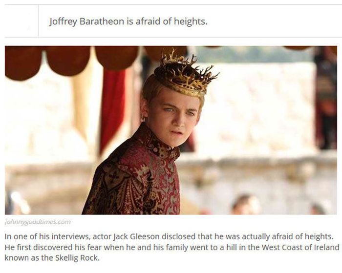 Game of Thrones Facts (25 pics)