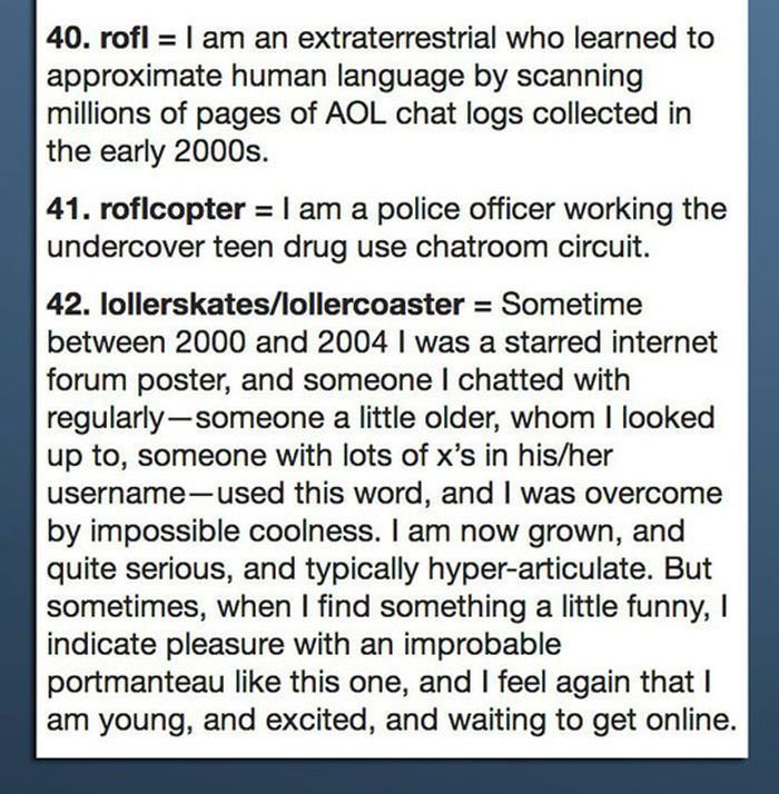 The 42 Ways to Type Laughter (8 pics)