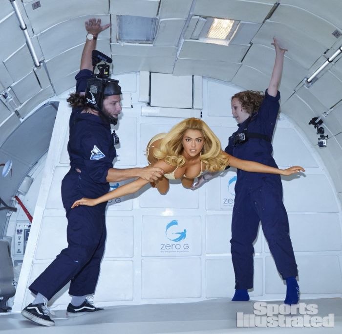 Kate Upton in Zero Gravity (7 pics)