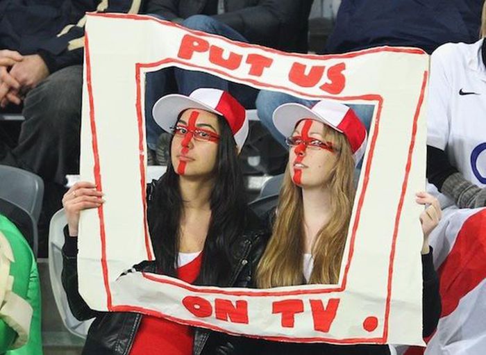 Awesome Sporting Event Signs (26 pics)