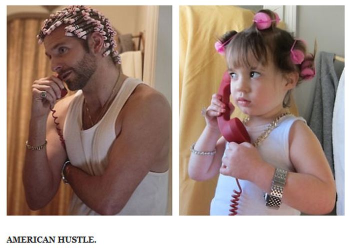 Kid Reenacts Scenes From Oscar-Nominated Films. Part 2 (9 pics)