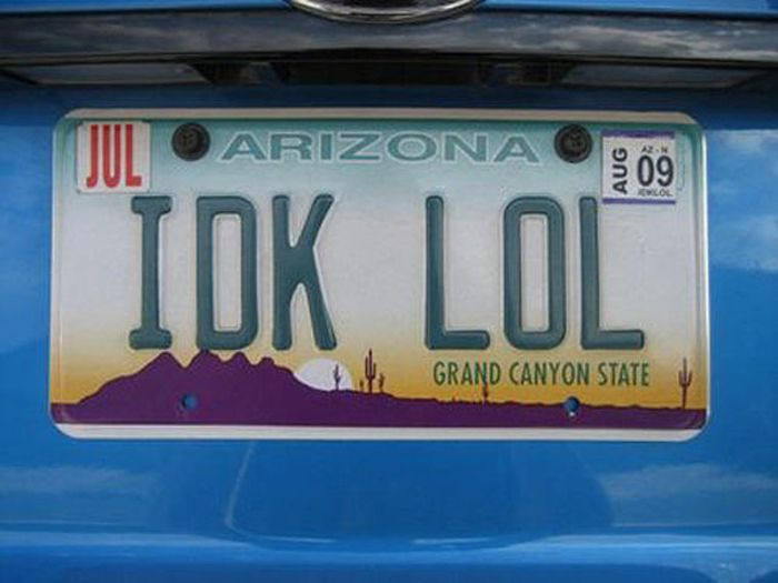 Funny License Plates. Part 3 (34 pics)