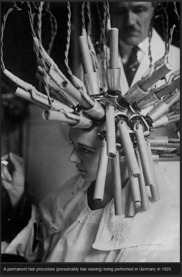 Beauty Procedures in 1930s-40s (14 pics)
