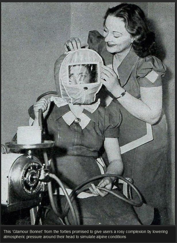 Beauty Procedures in 1930s-40s (14 pics)