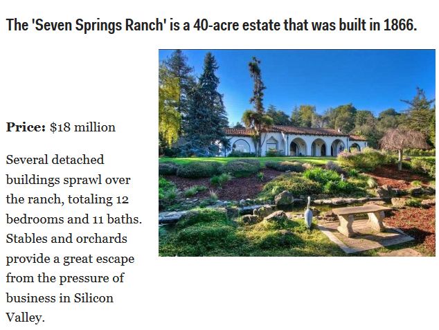 The Most Expensive Mansions for Sale in Silicon Valley (15 pics)
