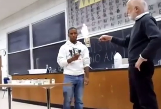 Teacher of Chemistry Shows Amazing Tricks