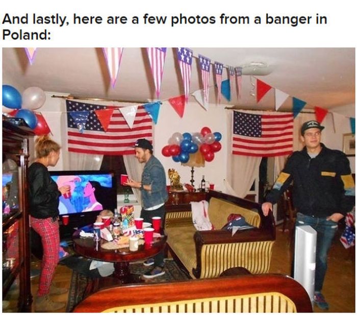American Parties Around the World (25 pics)