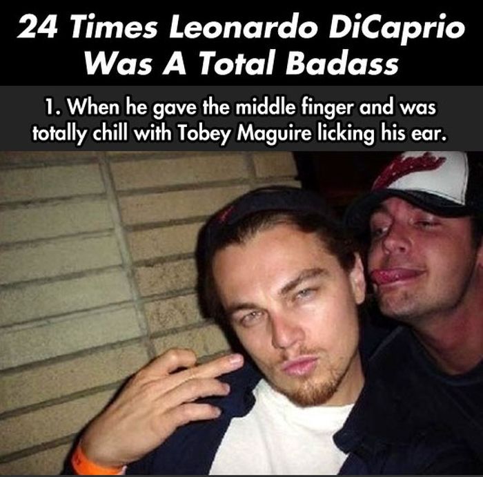When Leonardo DiCaprio Was a Total Badass (24 pics)