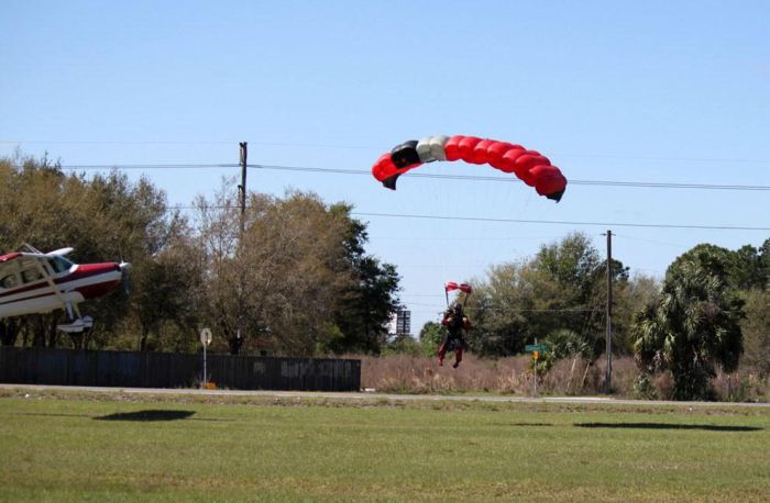 Skydiver Gets Hit by a Plane (15 pics)